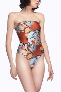 Strapless Swimsuit front mobile