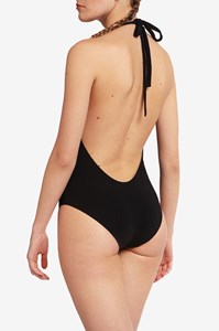 Sequin Halter Swimsuit back mobile